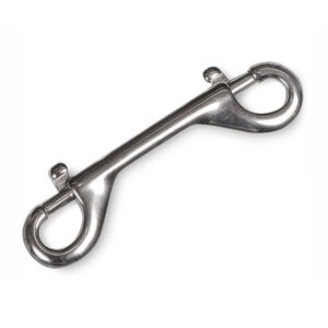 Moschettone Acciaio Doppia Luce Lungo