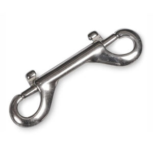 Moschettone Acciaio Doppia Luce Medio