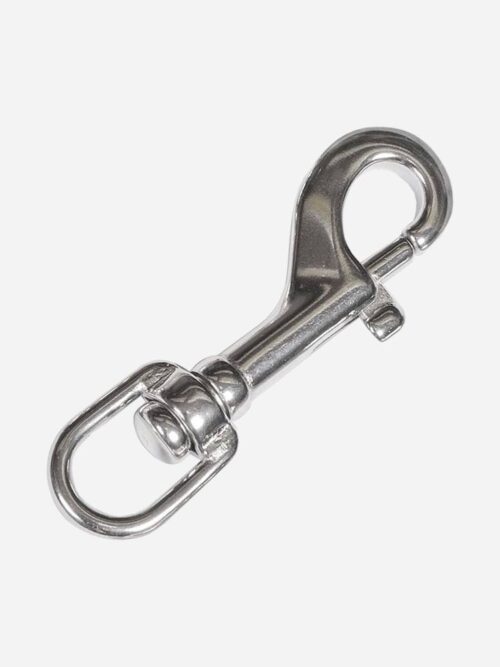 Moschettone Medio Stretto in Acciaio