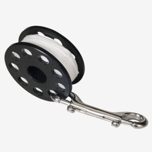 Spool Tecnico Delrin 17 mt con Moschettone Acciaio