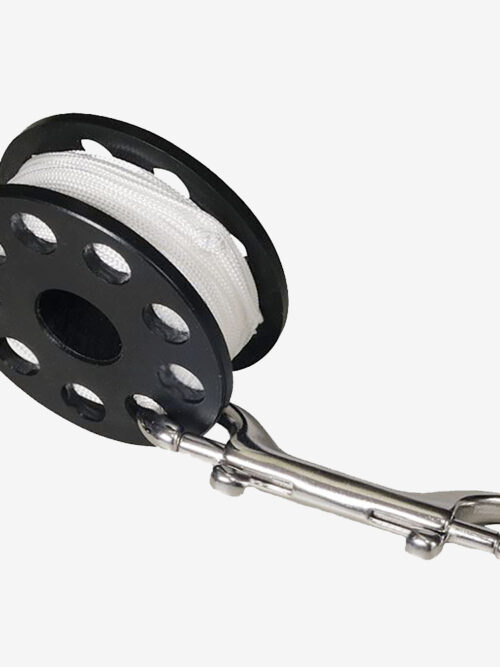 Spool Tecnico Delrin 17 mt con Moschettone Acciaio