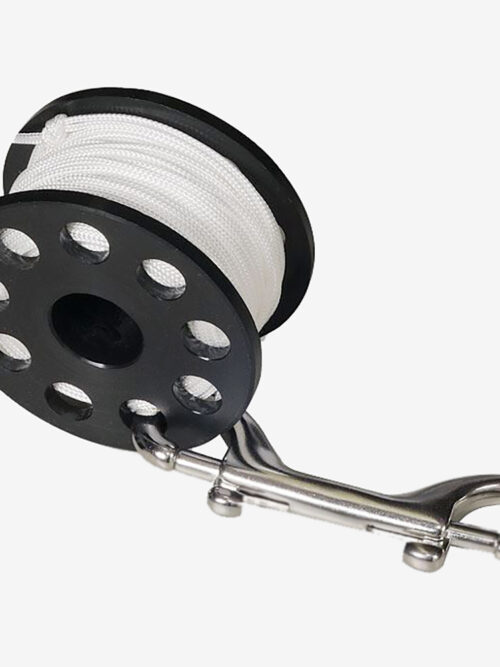 Spool Tecnico Delrin 24 mt con Moschettone Acciaio