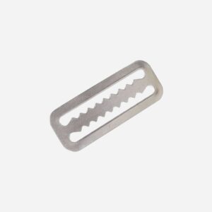 Fibbia Dentata in Acciaio